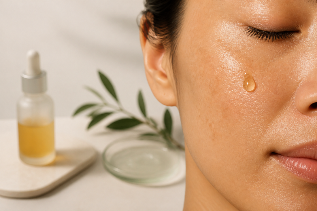 Respectful sequence of flat pigment marks softening gradually across diverse skin tones