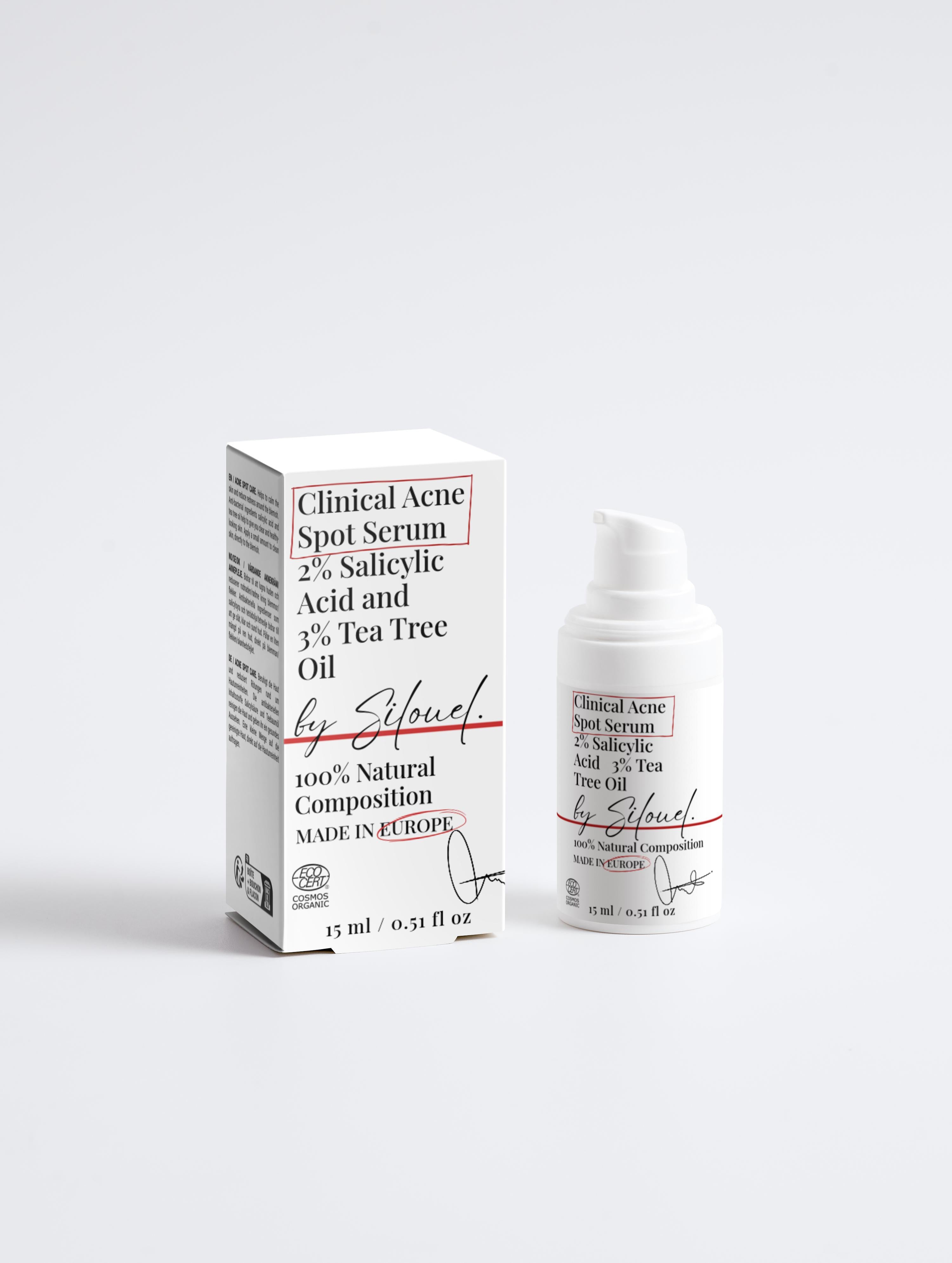 Clinic Acnee Spot Serum 2% Salicylic Acid and 3% Tea Tree Oli