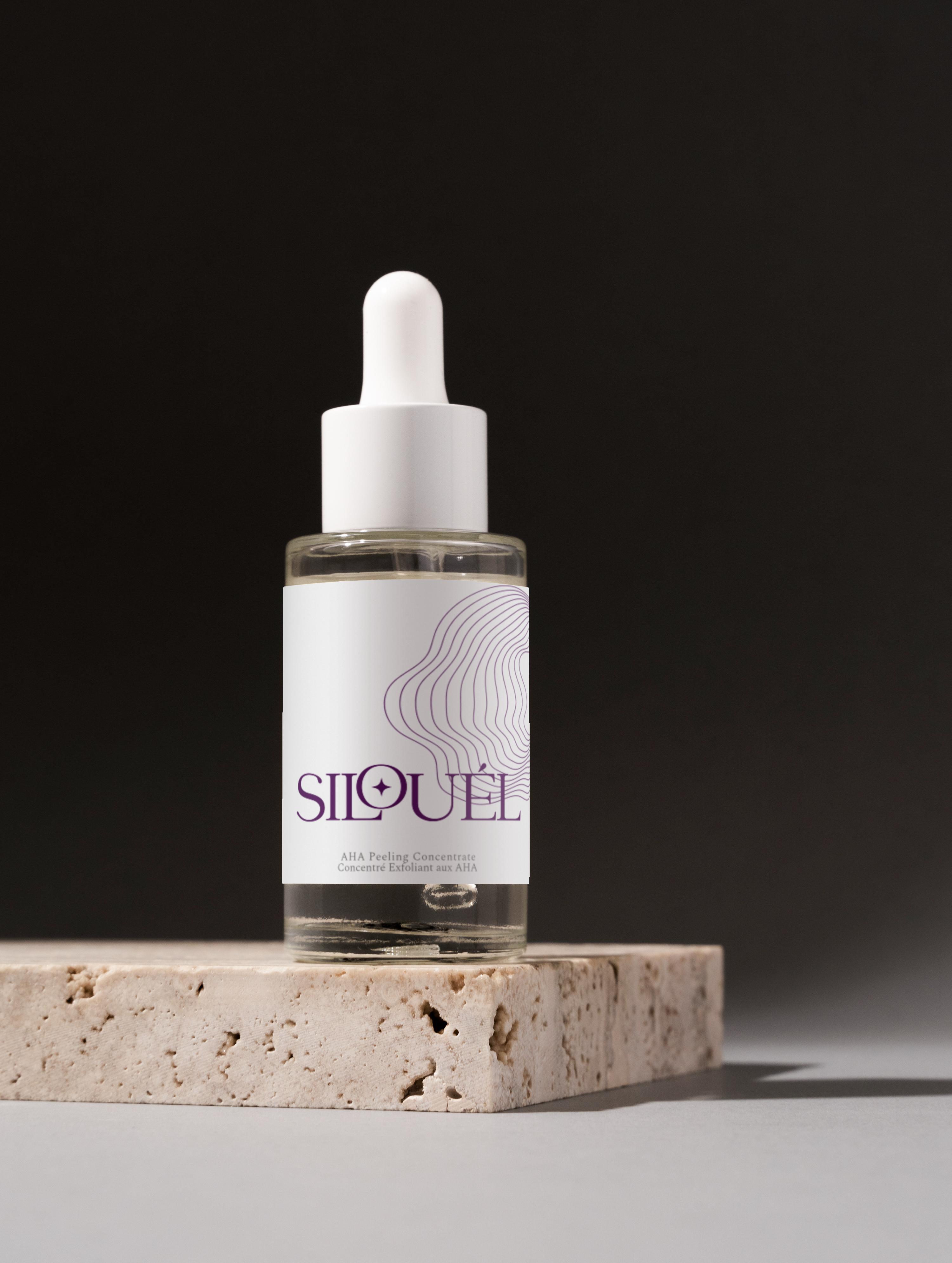 AHA Peeling Concentrate: 10% Lactic Acid & Hyaluronic Acid for Radiant Skin