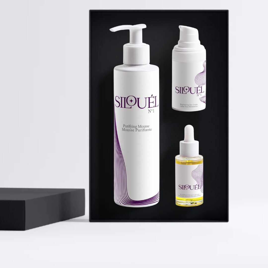 Rejuvenating Glow 3-Step Anti-Aging Skincare Set for Fine Lines & Radiance  with Bidens Pilosa (Natural Retinol Alternative)