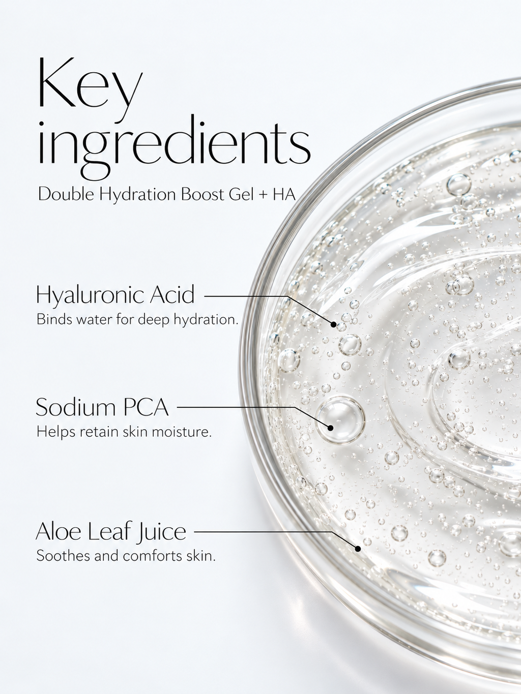 Double Hydration Boost Gel + HA
