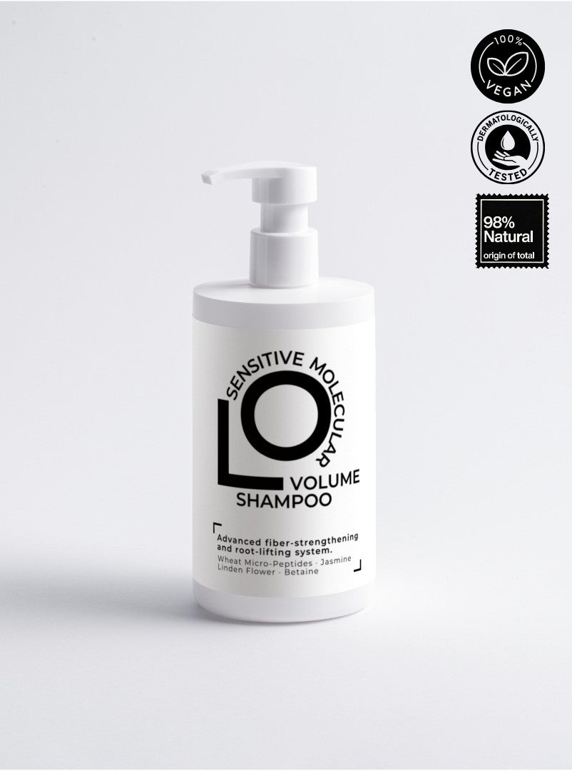 Sensitive Molecular Volume Shampoo