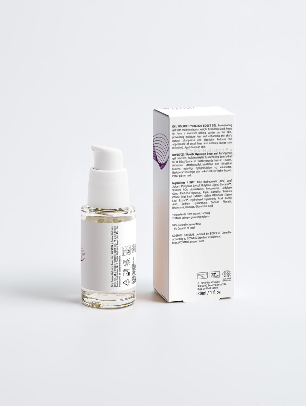 Double Hydration Boost Gel with Hyaluronic Acid & Sodium PCA