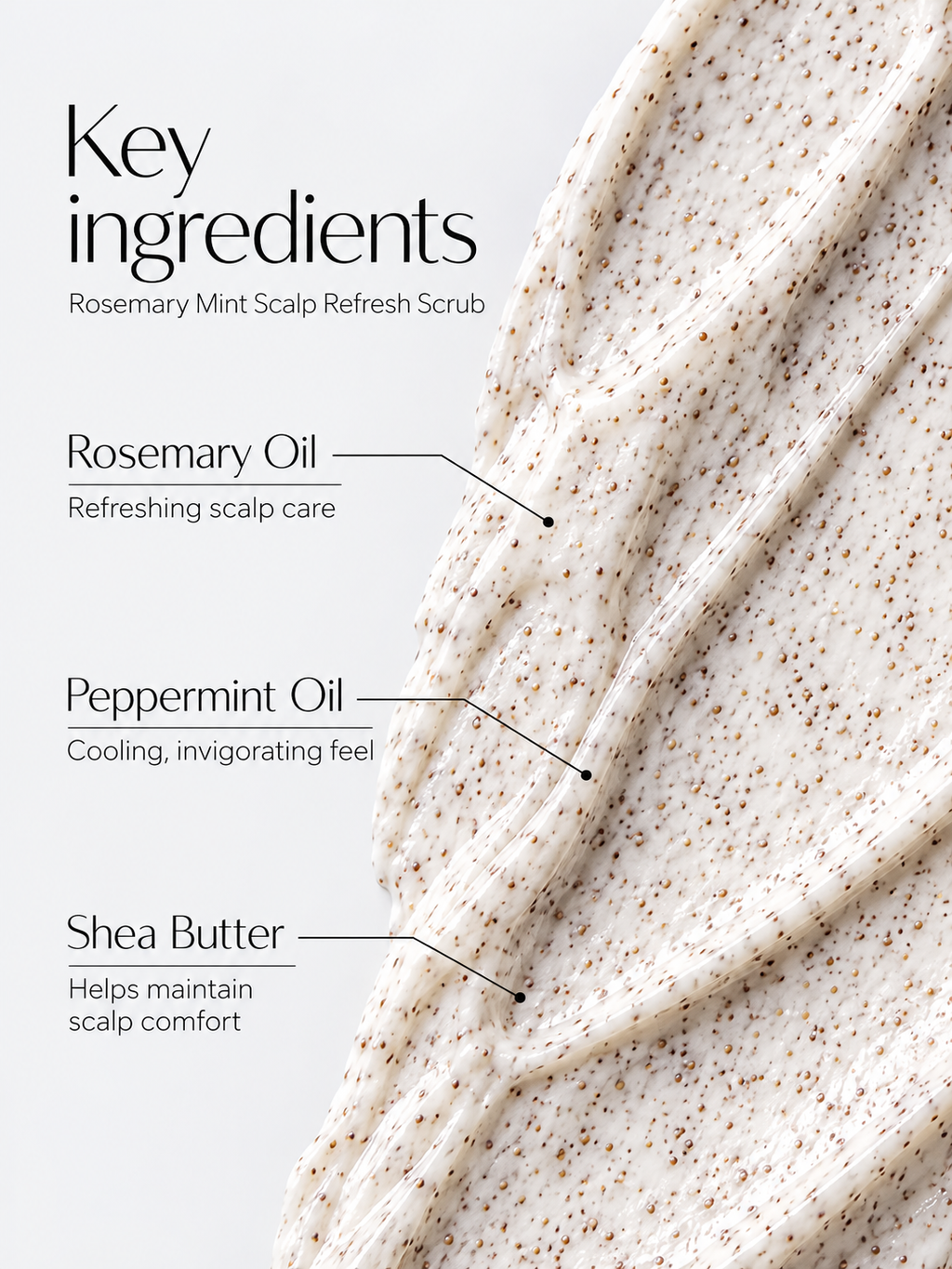 Rosemary Mint Scalp Refresh Scrub