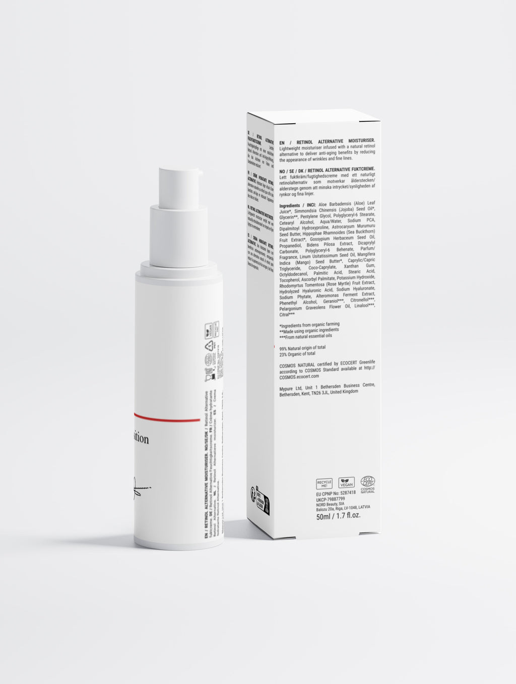 Natural Retinol Alternative Moisturiser