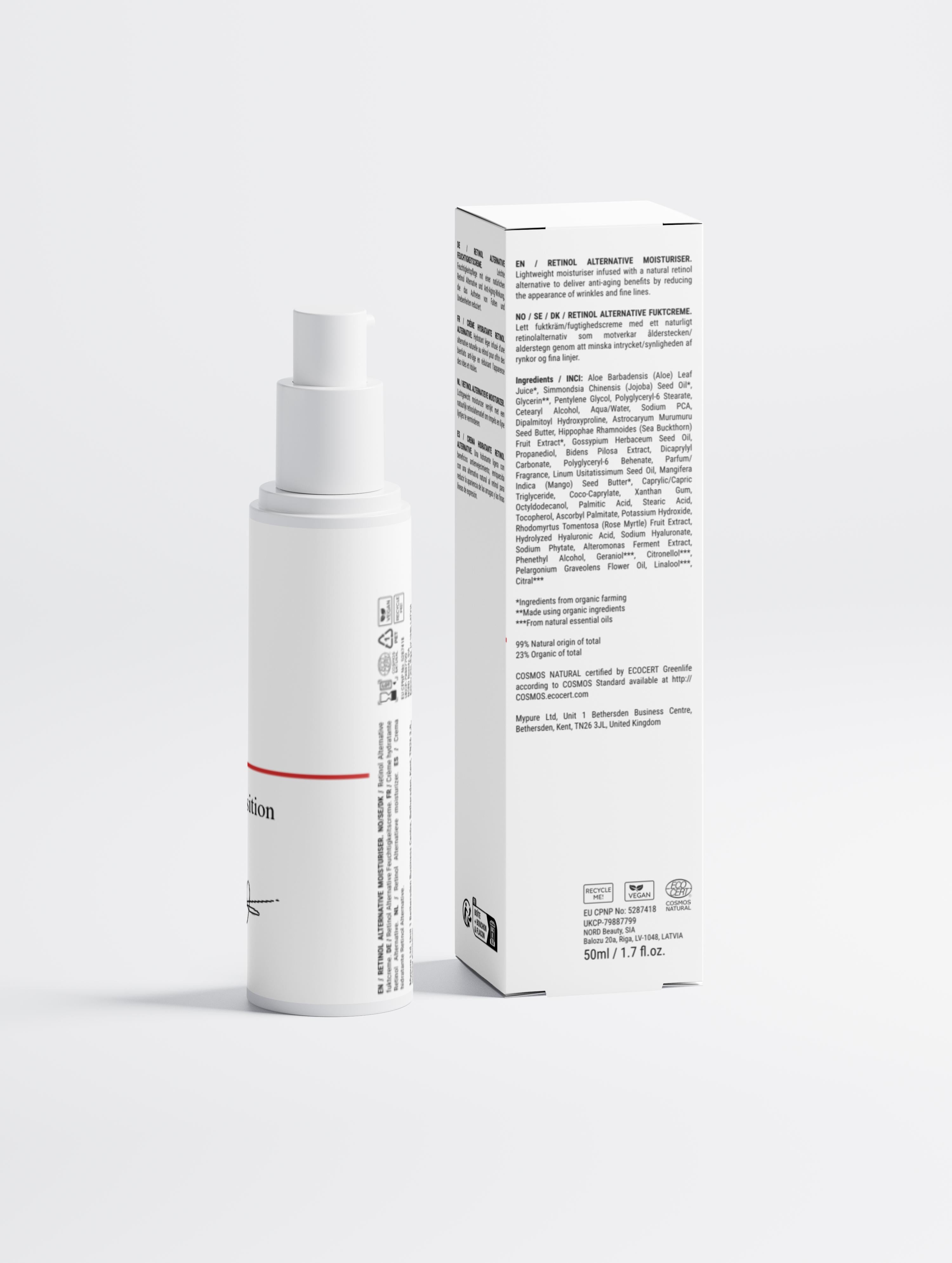 Natural Retinol Alternative Moisturiser