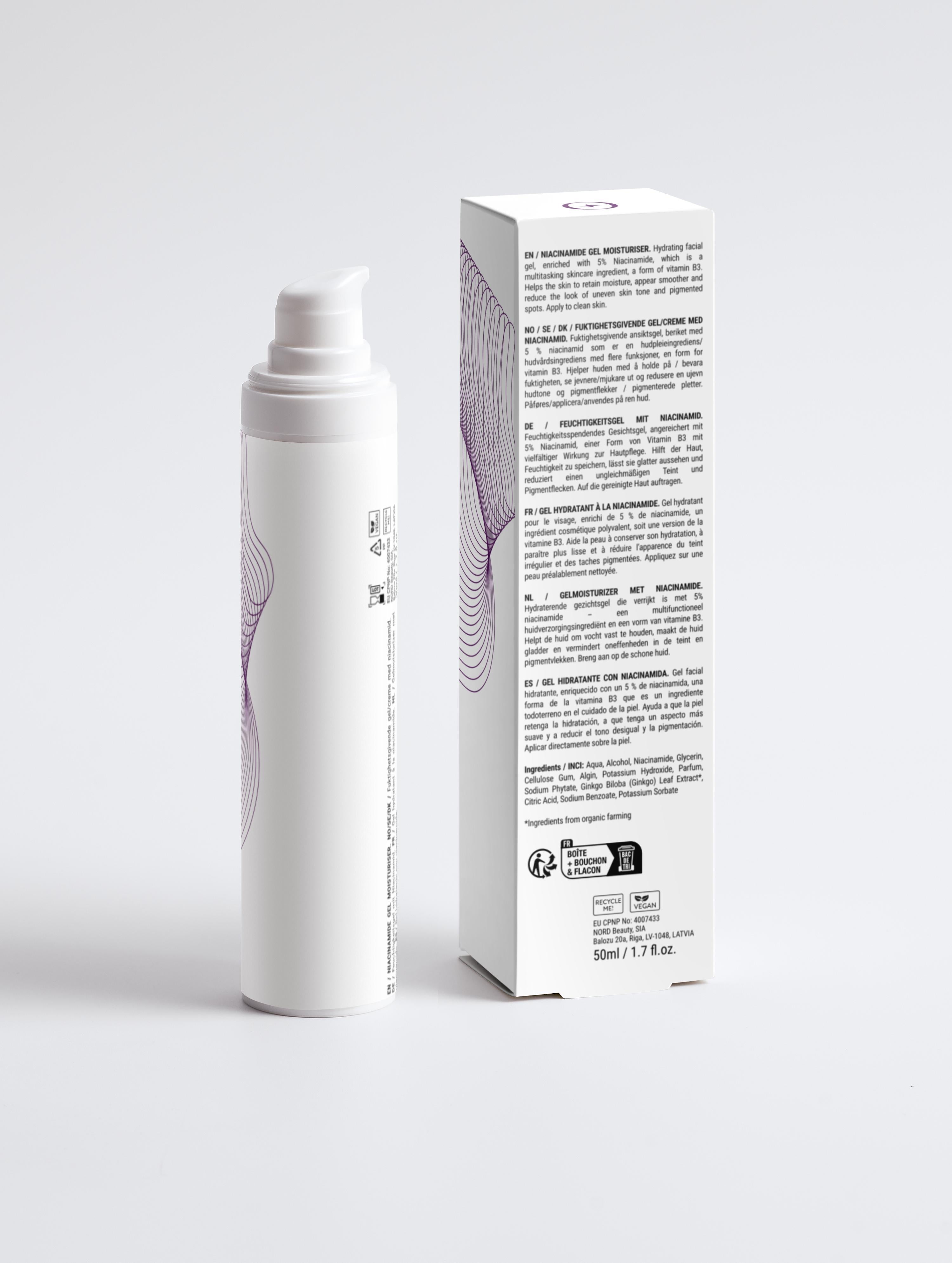Niacinamide Hydrating Gel 5%: Smooth Skin & Even Tone