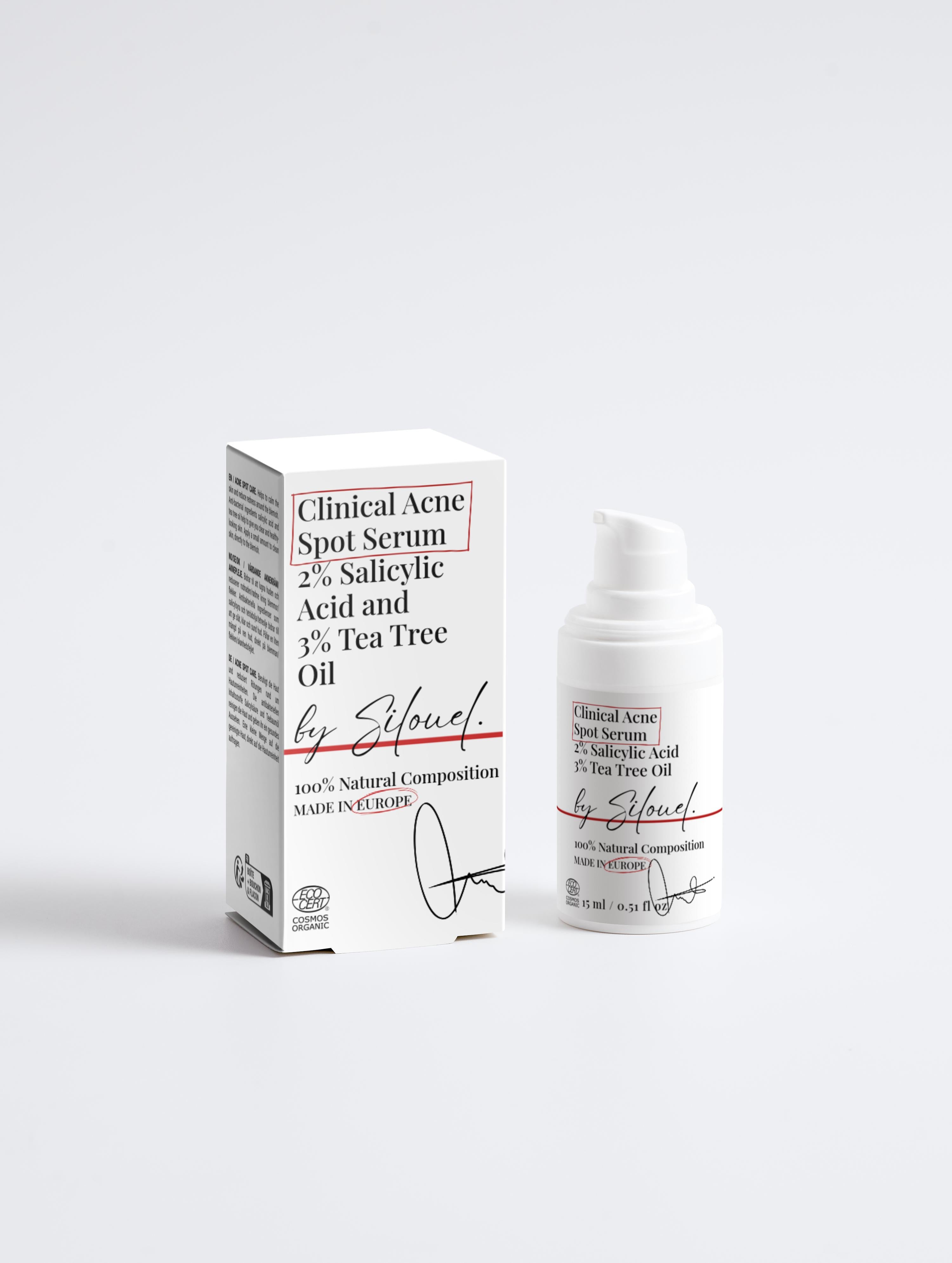 Clinic Acnee Spot Serum 2% Salicylic Acid and 3% Tea Tree Oli