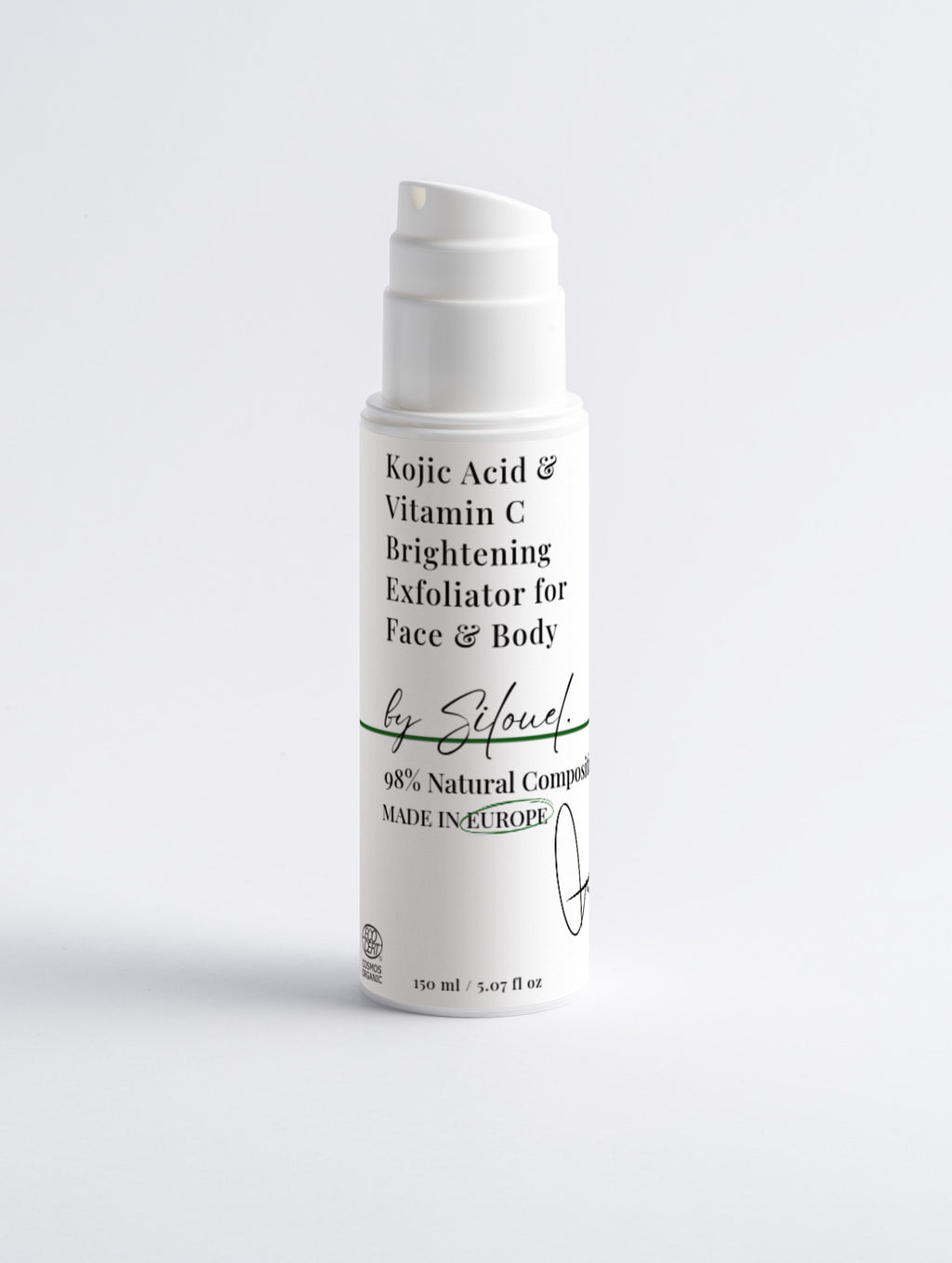 Kojic Acid & Vitamin C Brightening Exfoliator for Face & Body