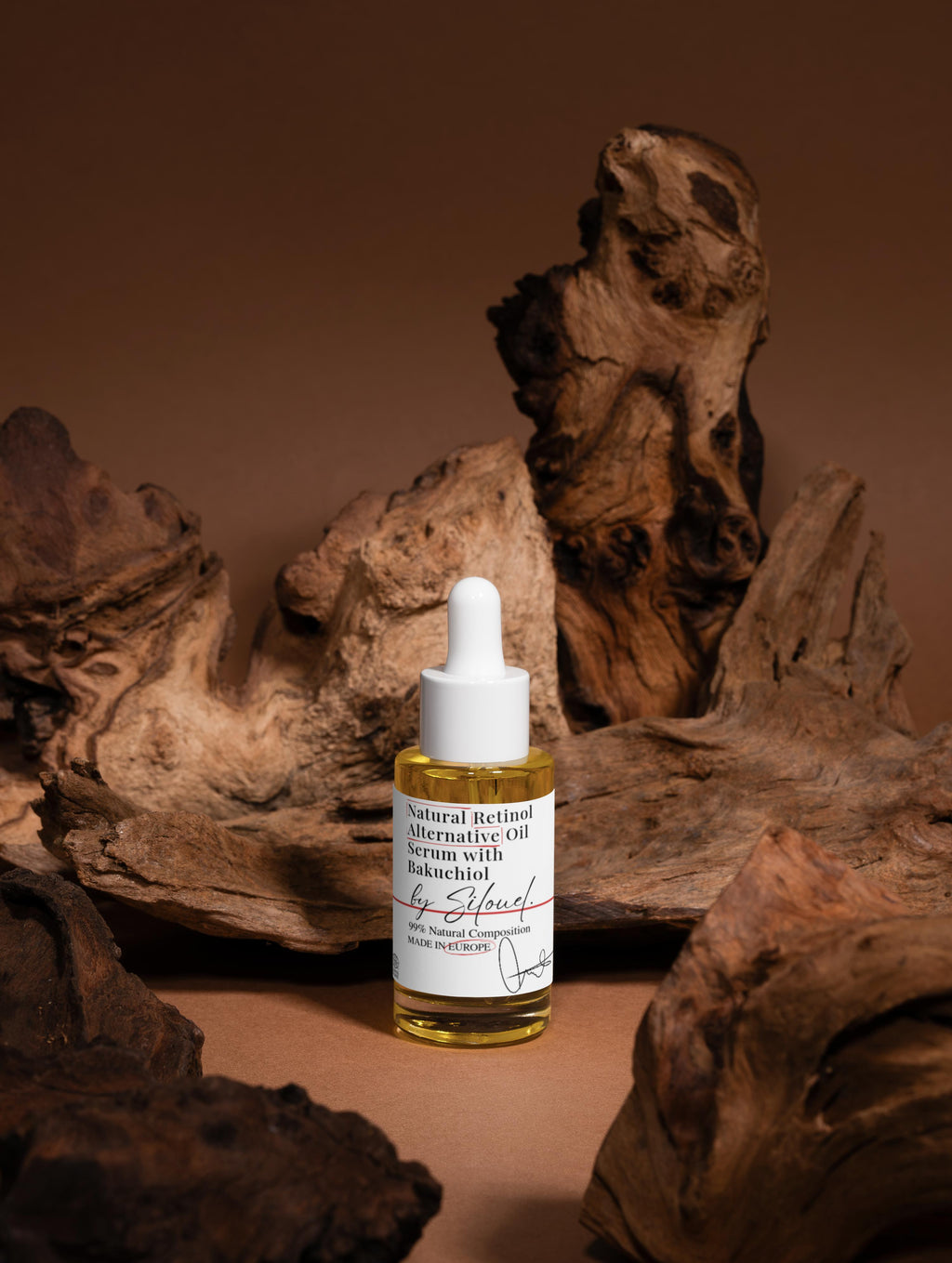 Natural Retinol Alternative Oil Serum with Bakuchiol