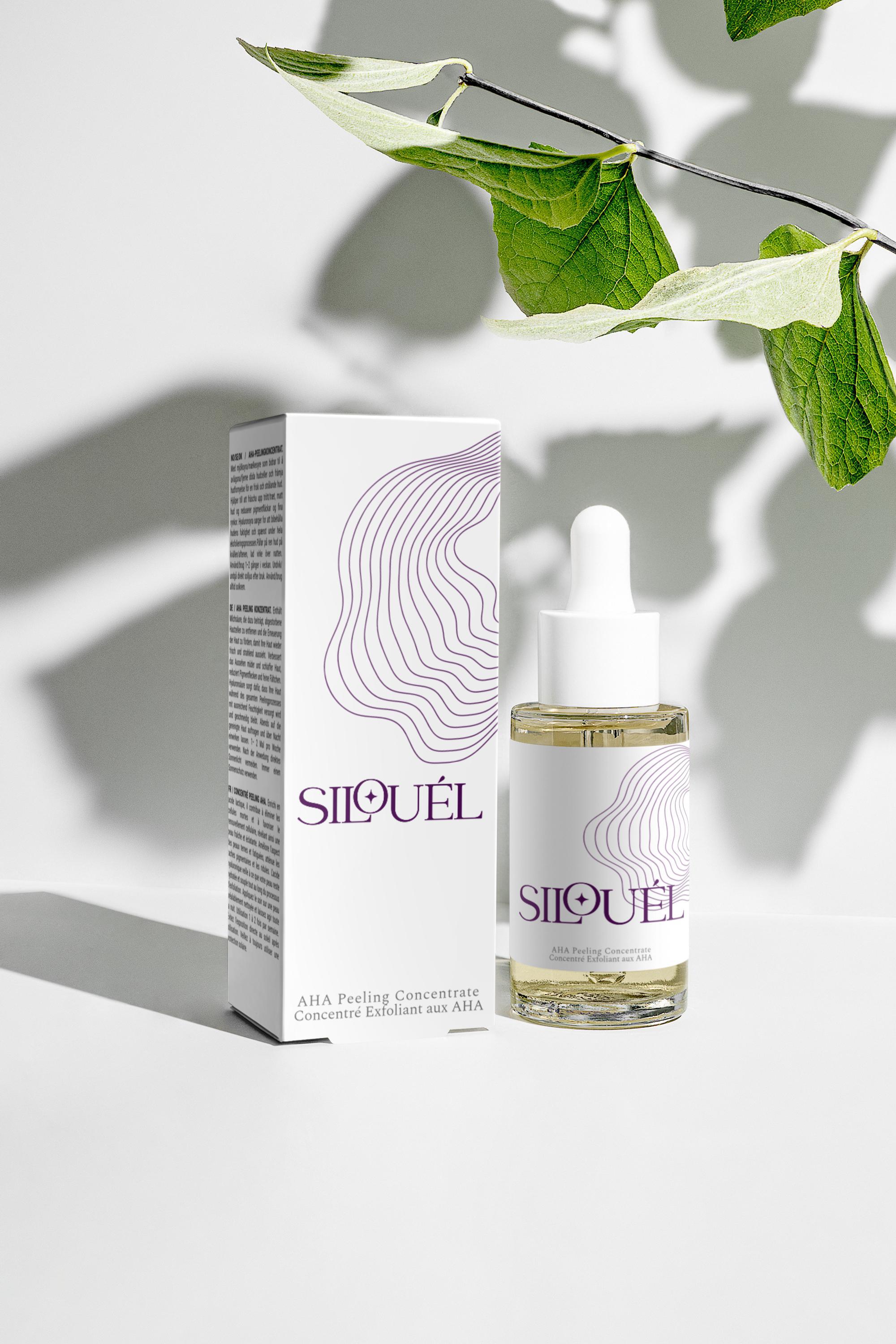 AHA Peeling Concentrate: 10% Lactic Acid & Hyaluronic Acid for Radiant Skin
