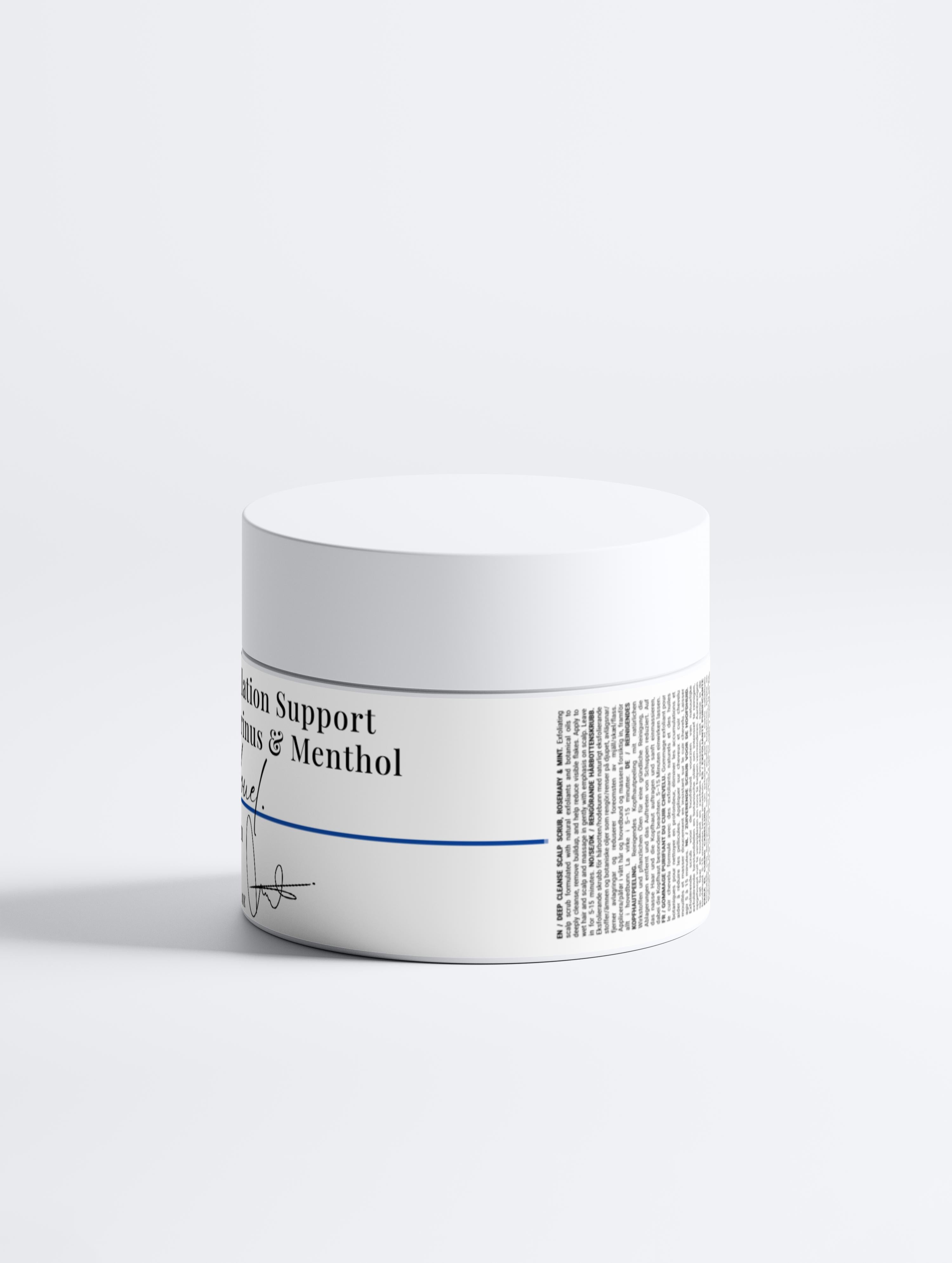 Scalp Micro-Circulation Support Scrub with Rosmarinus & Menthol