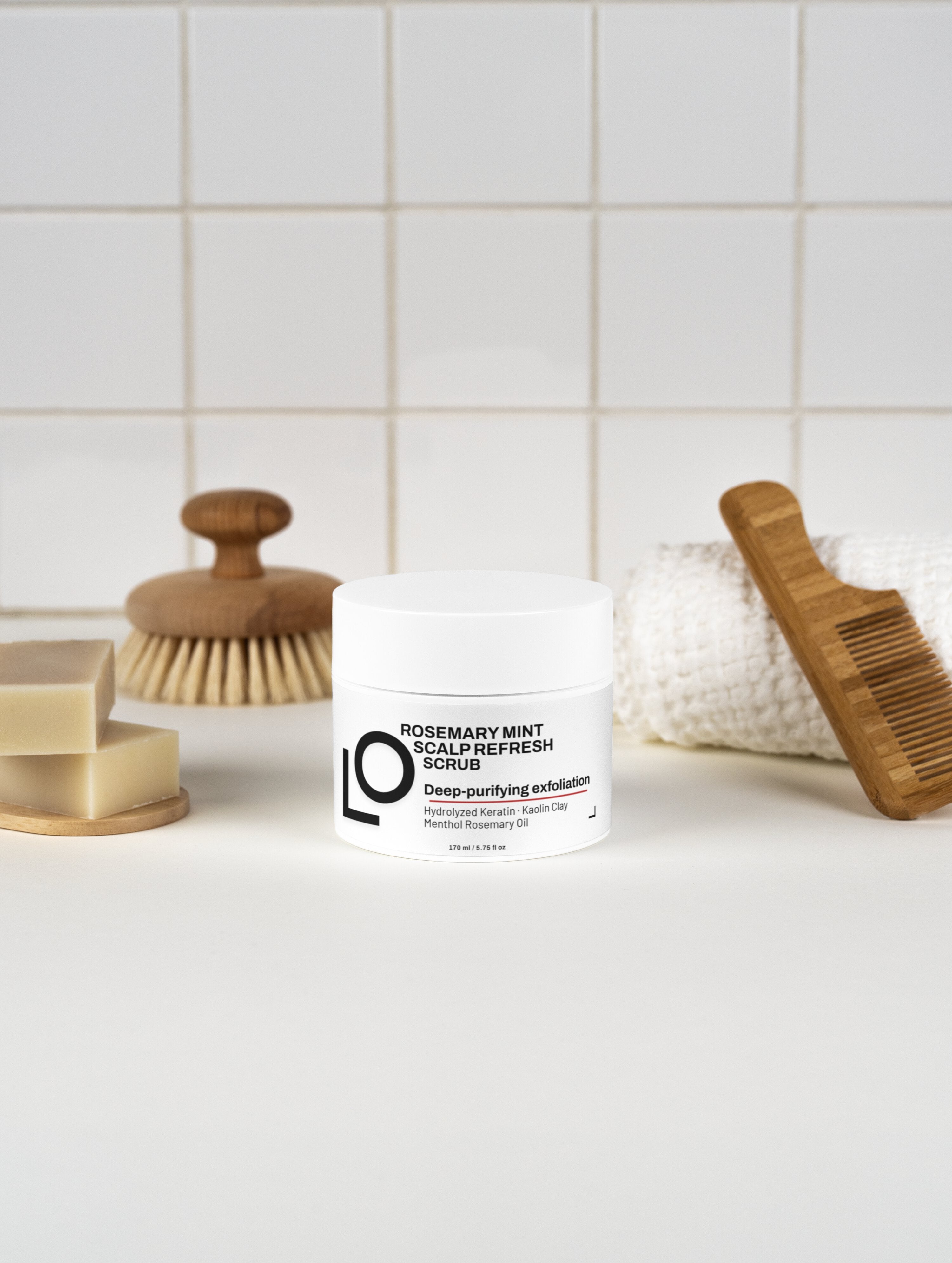 Rosemary Mint Scalp Refresh Scrub
