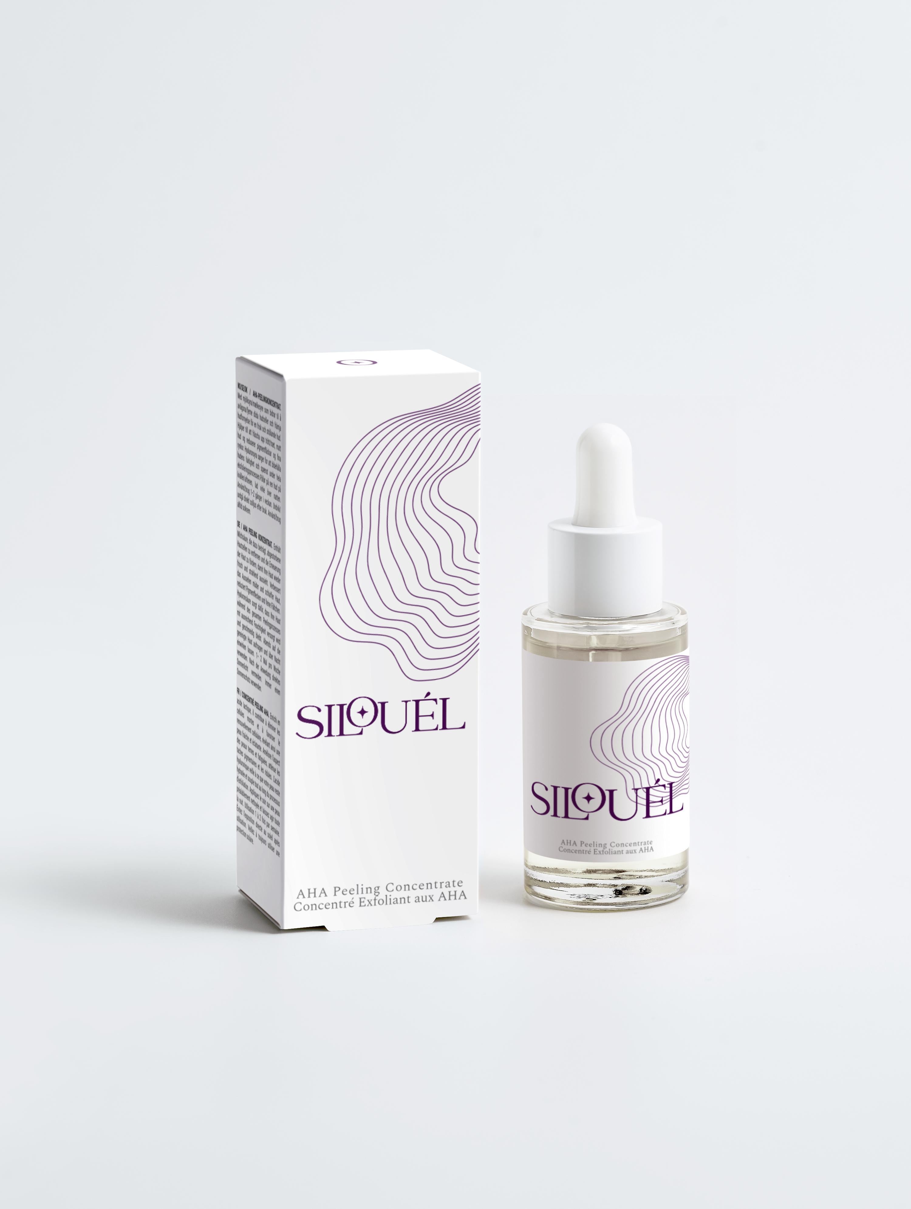 AHA Peeling Concentrate: 10% Lactic Acid & Hyaluronic Acid for Radiant Skin