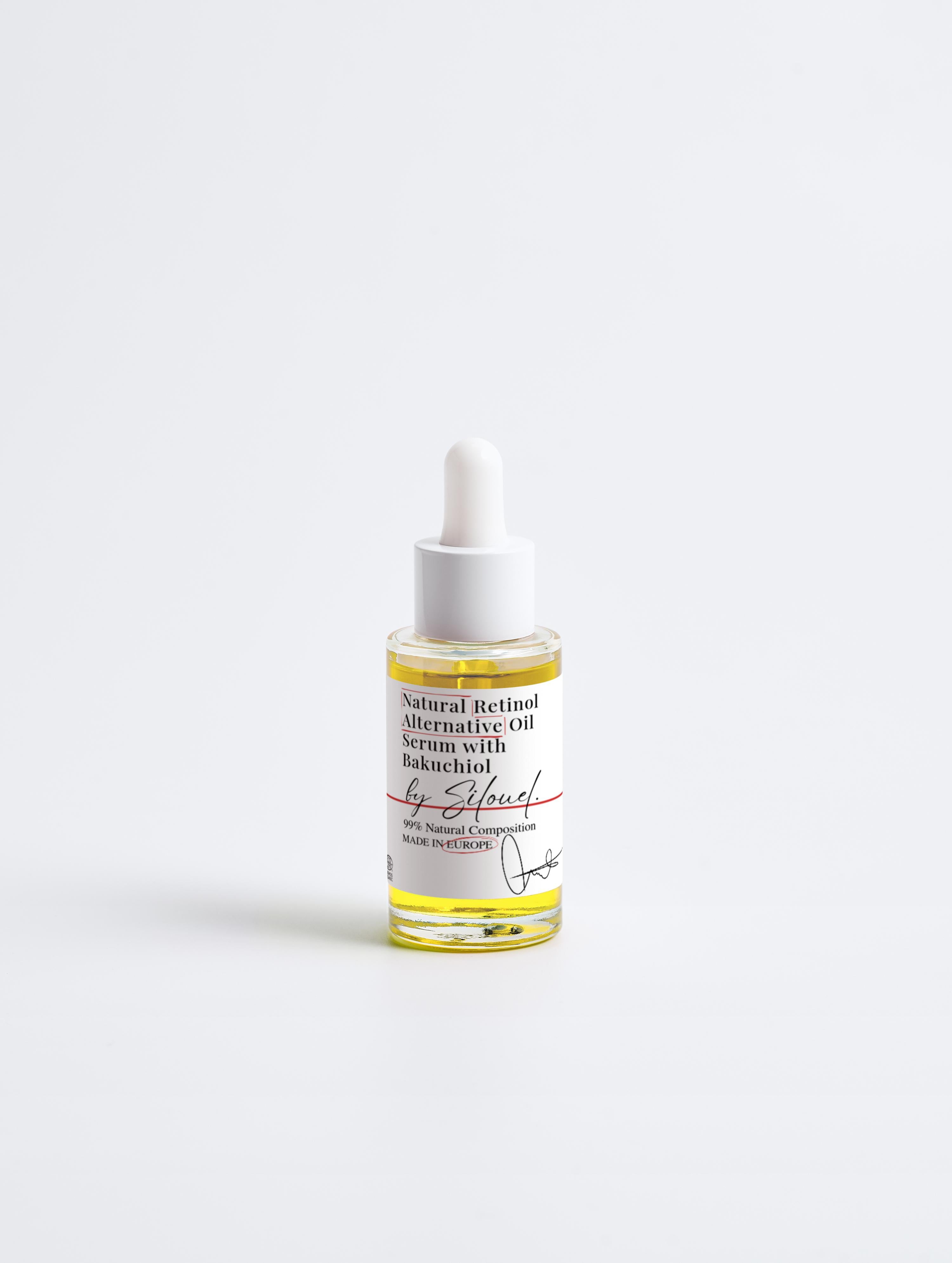 Natural Retinol Alternative Oil Serum with Bakuchiol